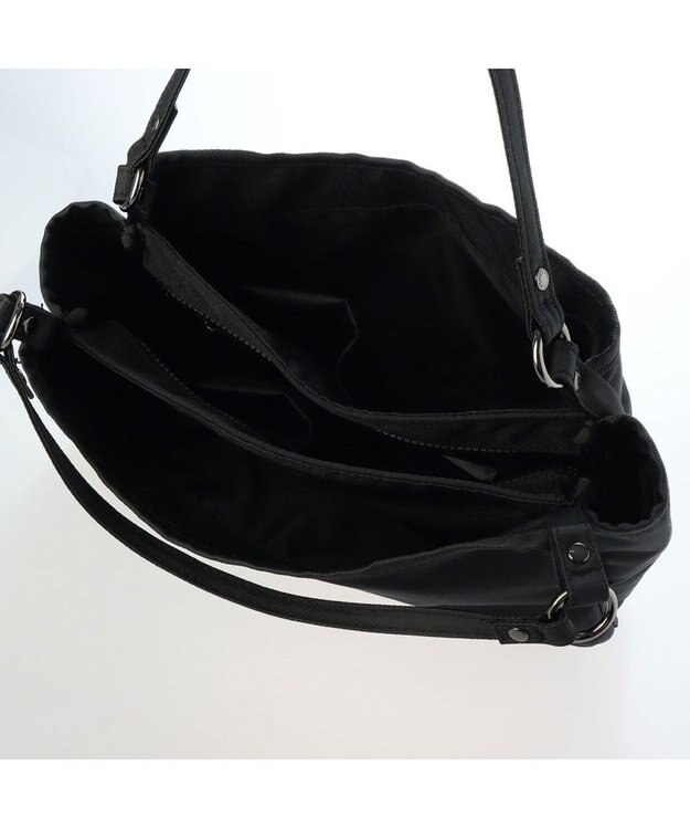 Y'SACCS 【Y’SACCS vous et】 横型3層トート ブラック