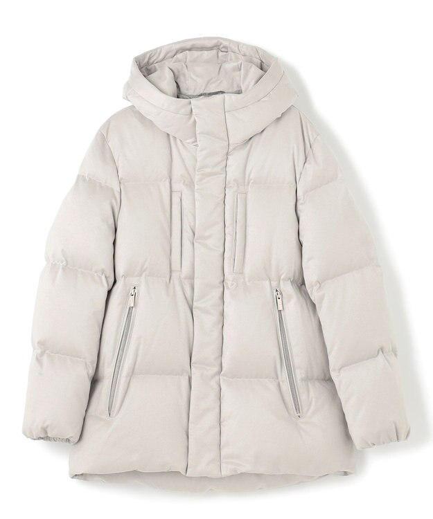 JOSEPH HOMME コマスエード　ダウンコート アイボリー系