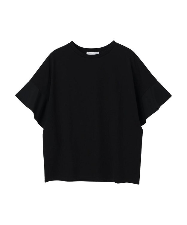 Green Parks フレアスリーブドッキングプルオーバー Black