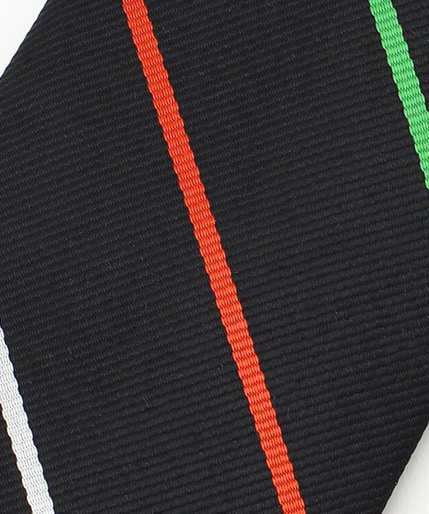 J.PRESS MEN 【定番】オーセンティック レジメンタル ネクタイ ブラック系2