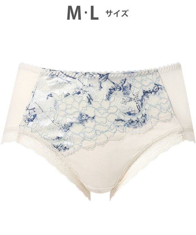 WACOAL ショーツ 【重力ケアブラ】 BXB194とペア はきこみ丈ふつう 綿混(本体) レディース PXB294 /ワコール ホワイト系