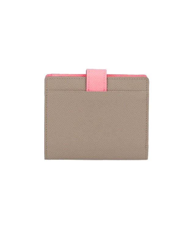 Atelier nuu 【石岡真実コラボ別注カラー】noble 二つ折れウォレット プリティウーマン×グレージュ