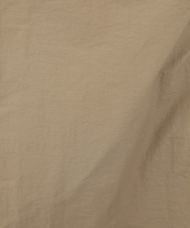 Green Parks サイドZIP中綿コクーンベスト Beige