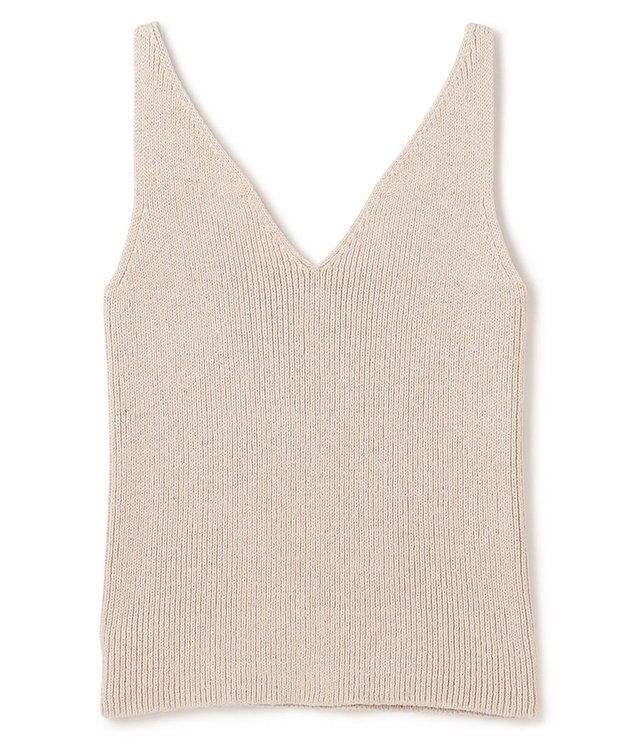 BEIGE， COME / ニットトップス Flax