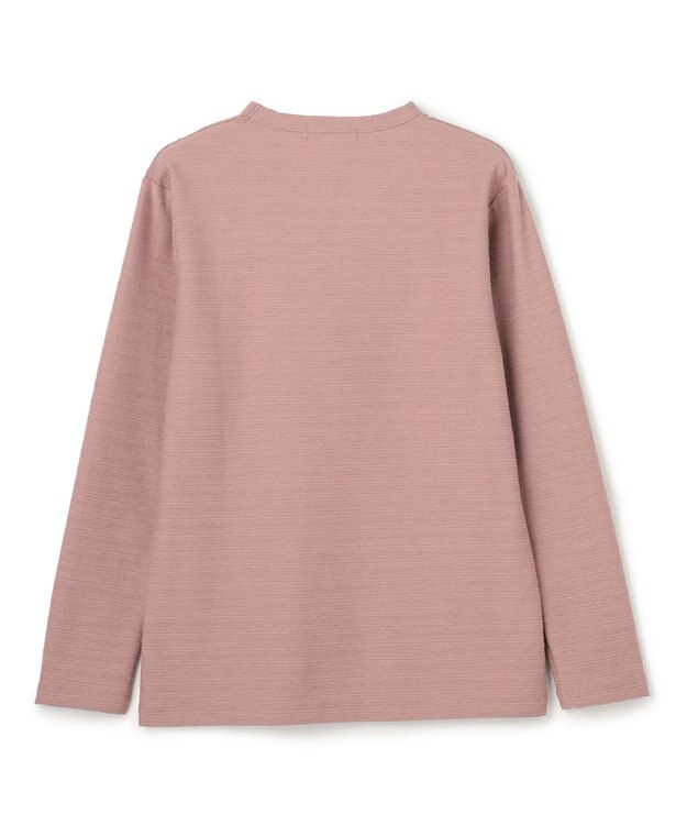 JOSEPH HOMME 【新色追加】メランジリップル　クルーネックカットソー ピンク系