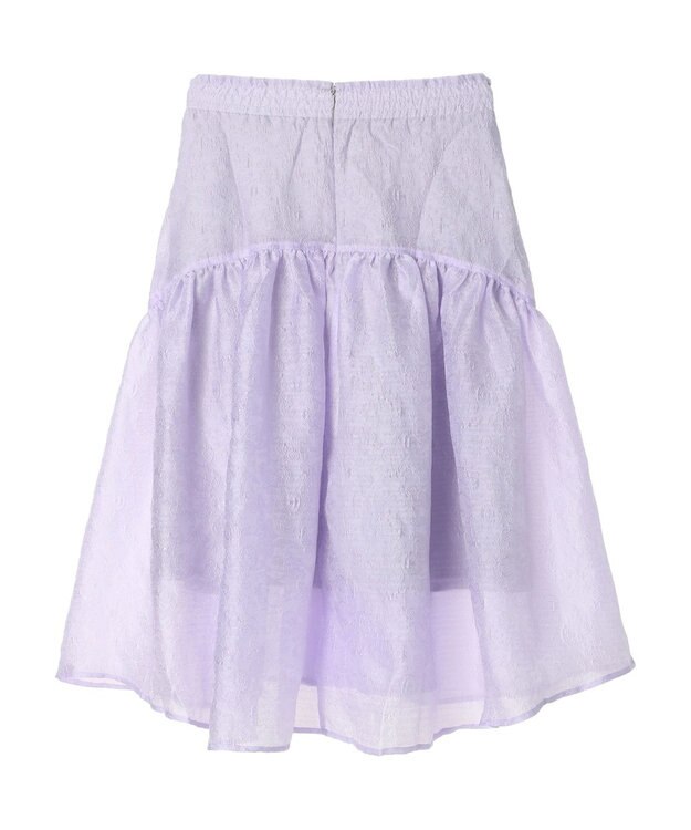 Green Parks ジャガードボリュームスカート Purple