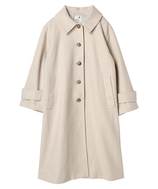 earth music&ecology ステンカラーコート（無地） Light Beige