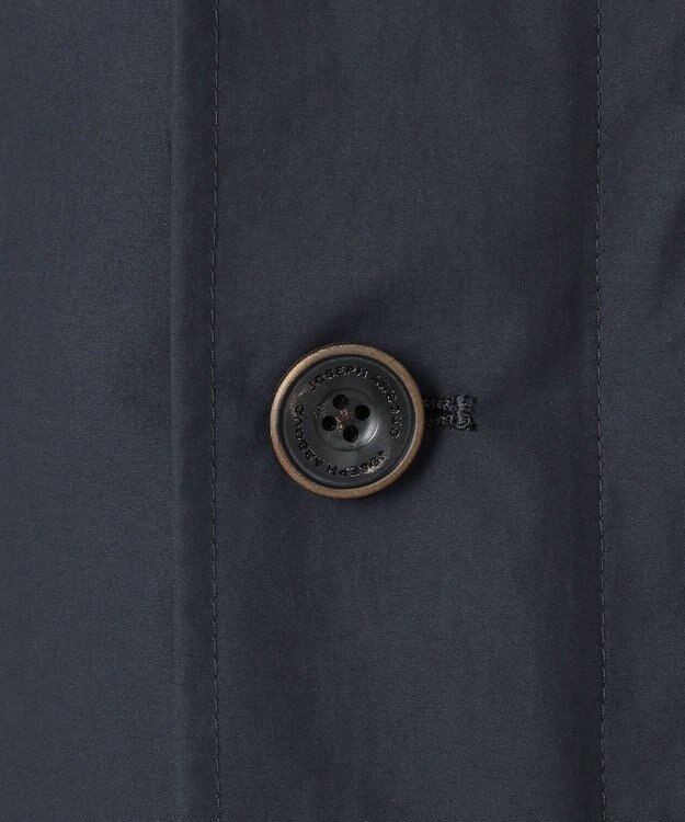 JOSEPH ABBOUD 【フード脱着仕様/JAPANファブリック/ECO撥水】ステンカラー コート ネイビー系