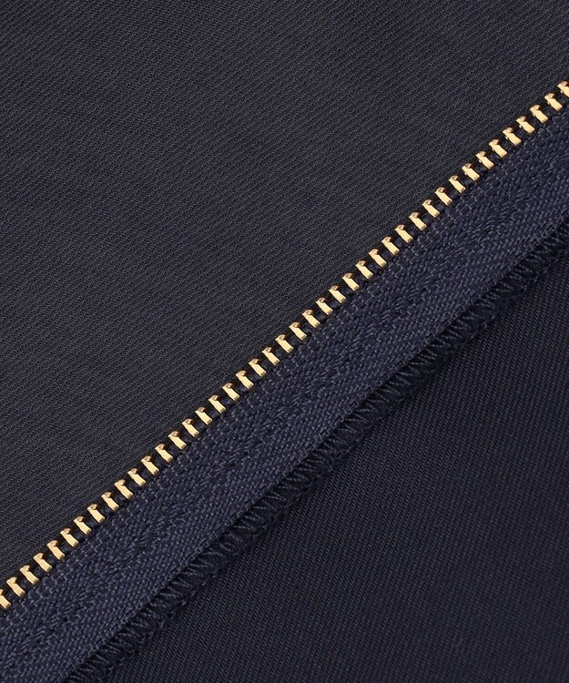 ANY SIS 【接触冷感】シアー ブルゾン ネイビー