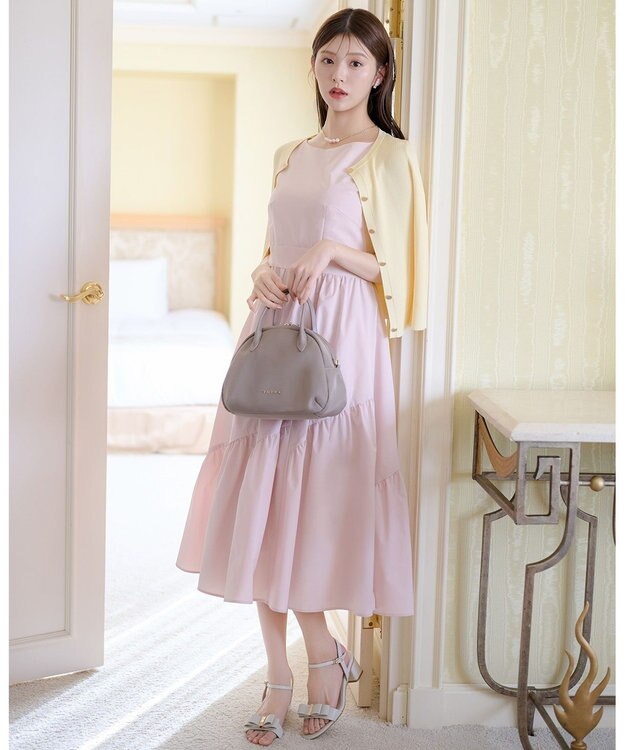 TOCCA 【鈴木ゆうかさん着用】STRAWBERRY SCREAM ドレス ピンク系