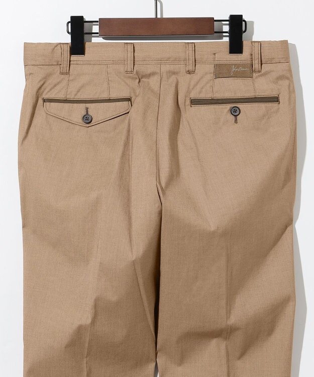 JOSEPH ABBOUD 【キングサイズ・ウエストも伸びる!/ストレッチ/軽量/Eco撥水】マイクロピケストレッチ パンツ キャメル系7