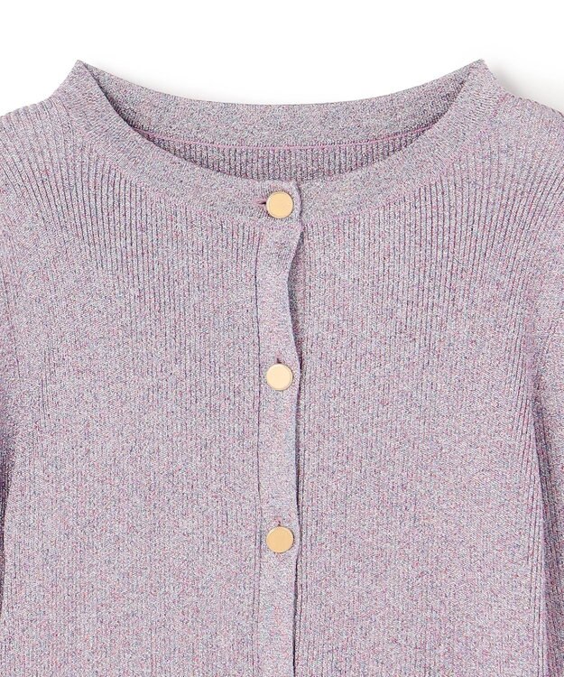 TOCCA SPARKLE TOUCH KNIT カーディガン [新色]ライラック系