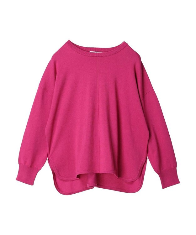 AMERICAN HOLIC センターシームラウンドニットプルオーバー Pink
