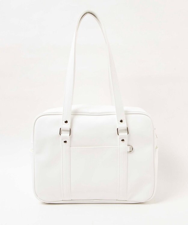 WEGO 【SCHOOL ITEM】PUスクールバッグ ホワイト
