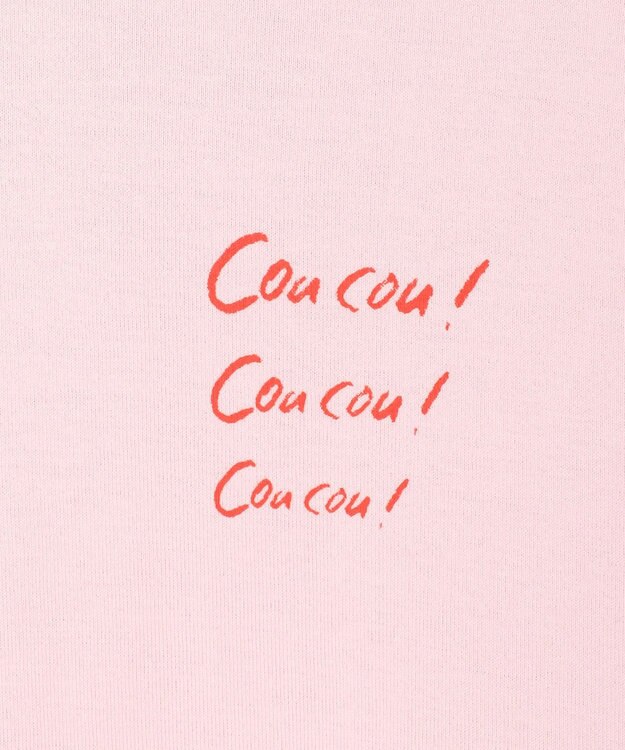 組曲 L 【先行予約・Flower Collection】プリントロングTシャツ ピンク系