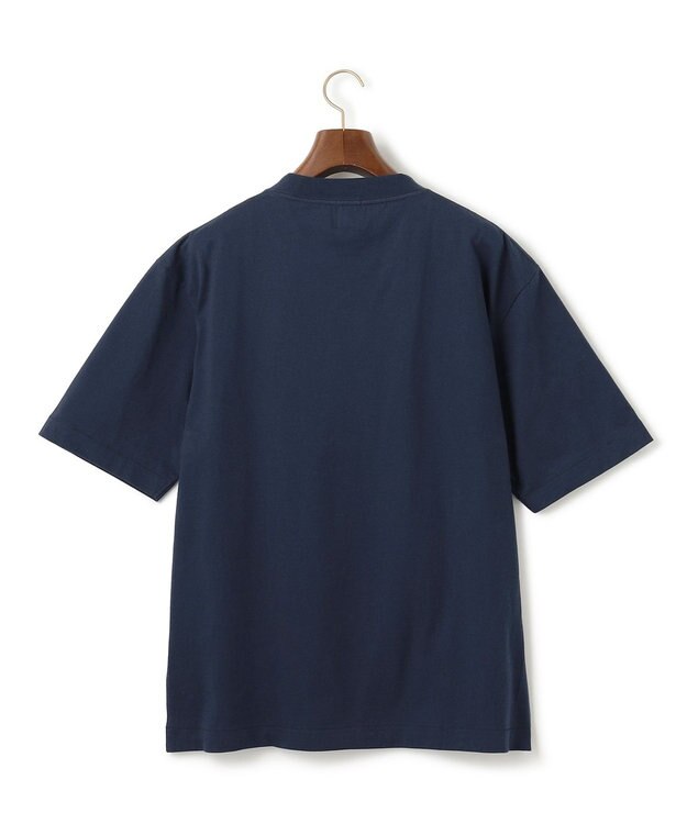 J.PRESS MEN 【AaronChang】【UNISEX】ワンポイント Ｔシャツ ネイビー系