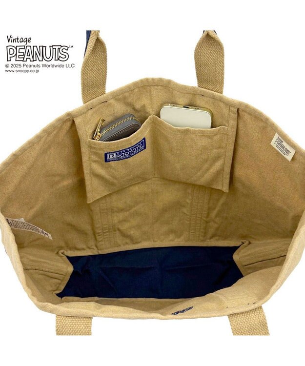 ROOTOTE 8425【スヌーピー】IP.グランデ.ピーナッツ-0D 01：ジョー・クール
