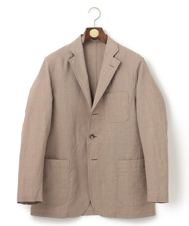 J.PRESS MEN 【新モデル/軽量/高通気性/吸湿性/放湿性】サマージャケット“ THE SHACKET” ブラウン系