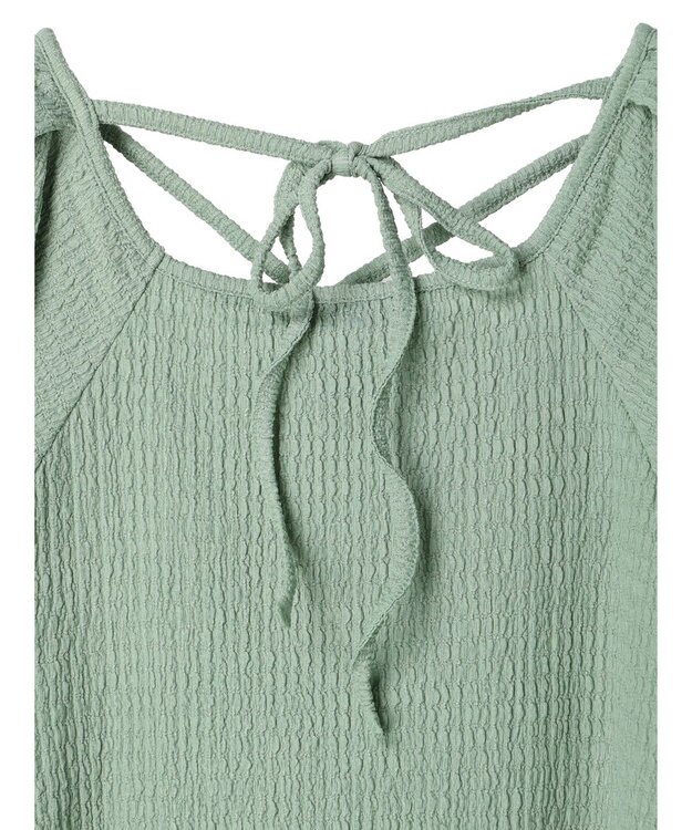 earth music&ecology バルーンスリーブプルオーバー Mint