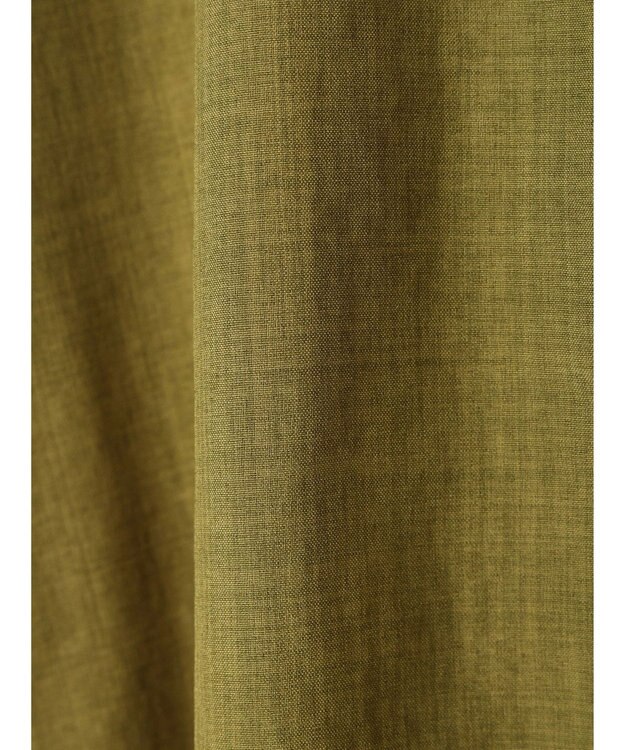 Green Parks 前後２ｗａｙミディ丈タックワンピース Green