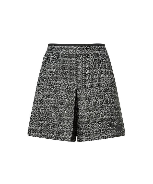 DAKS 【DAKS GOLF】ツイードキュロットパンツ ブラック