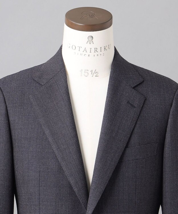 GOTAIRIKU 【Ermenegildo Zegna】ISLAND FLEECE　3ピーススーツ ネイビー系8