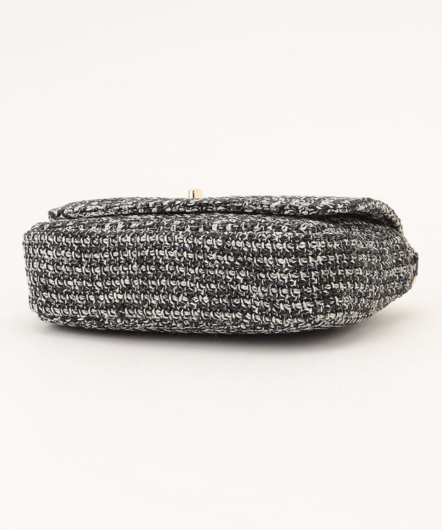 組曲 フラップミニショルダー バッグ ブラック系