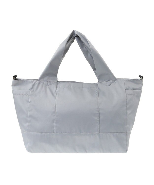 Green Parks ・ＱＵＯＮ　シャイニービッグボストンショルダー Light Gray