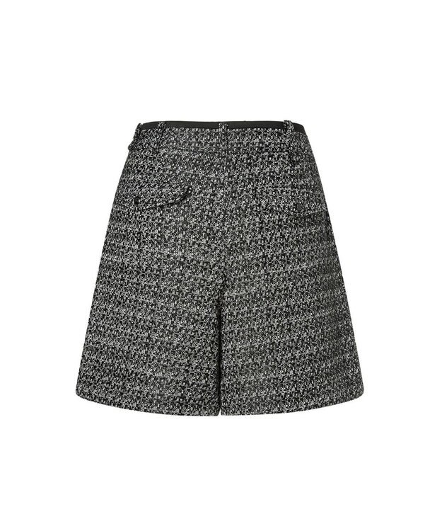 DAKS 【DAKS GOLF】ツイードキュロットパンツ ブラック