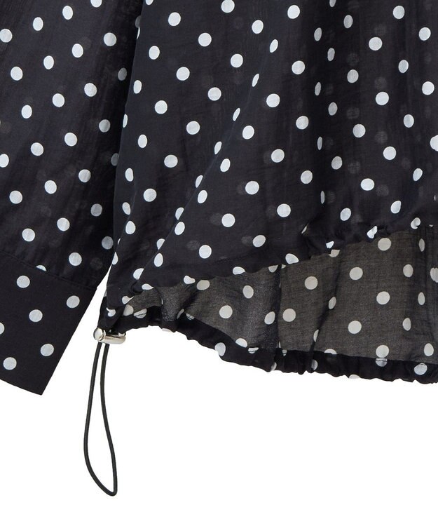 AMERICAN HOLIC 【WEB限定】ドットドロストシャツ Black