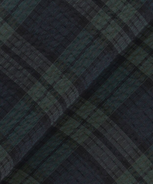 J.PRESS MEN クールマックスサッカー ステムテーパードパンツ ネイビー系3