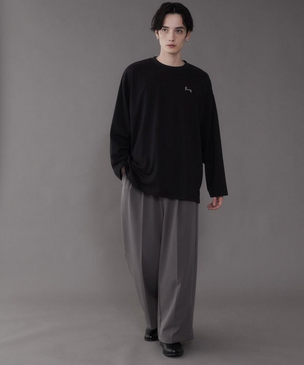 WEGO AIRFUNCTIONシンプルロゴT（LS） ブラック