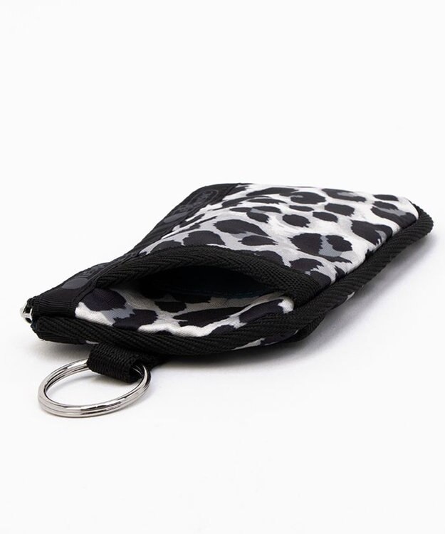 LeSportsac KEY CARD HOLDER/ニュートラルレオパード ニュートラルレオパード