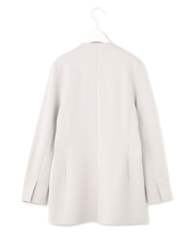 ICB 【洗える】シンセティックミラノリブ ニットジャケット トープ系