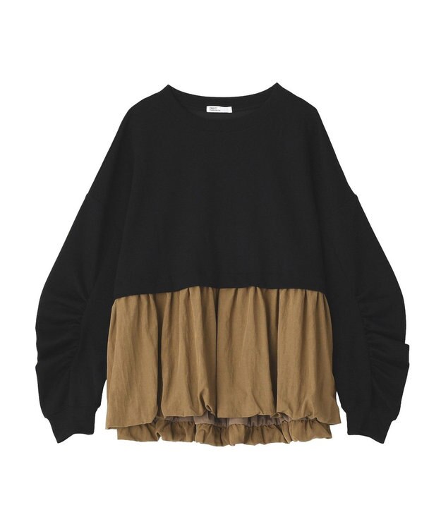 CRAFT STANDARD BOUTIQUE バルーンヘムプルオーバー Black