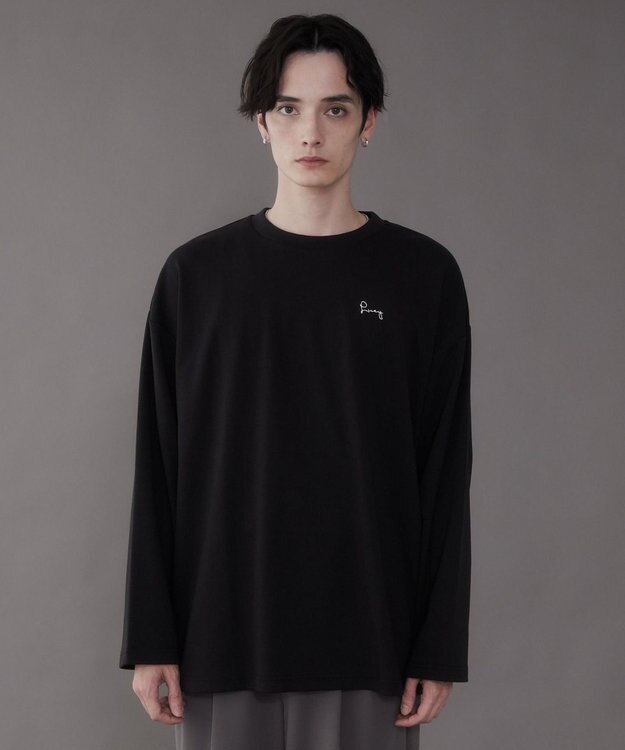 WEGO AIRFUNCTIONシンプルロゴT（LS） ブラック