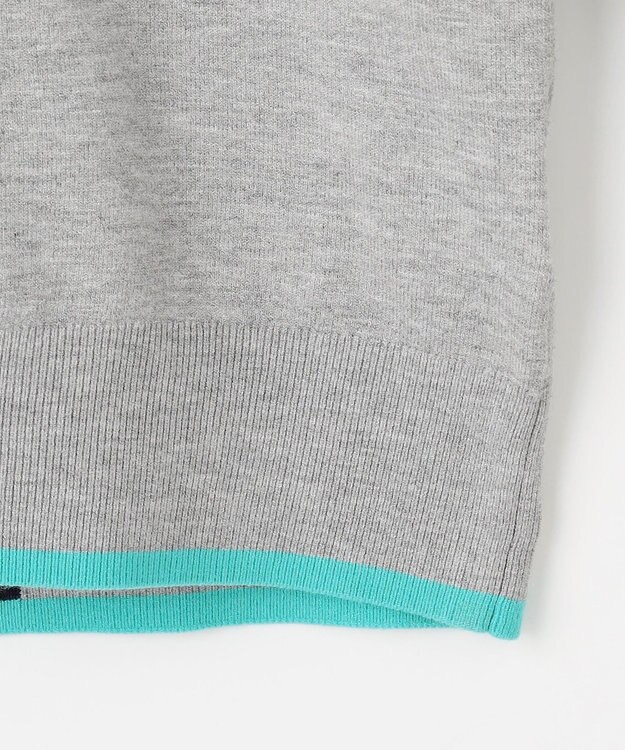 23区GOLF 【MEN】カラーブロックニット ネイビー系