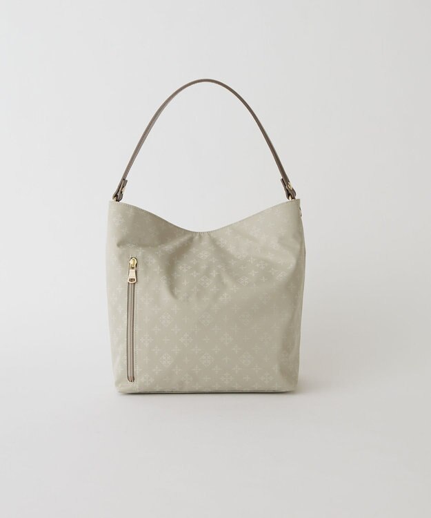 russet  ナイロンジャガード2WAYショルダーバッグ(CE-1693) Ecru