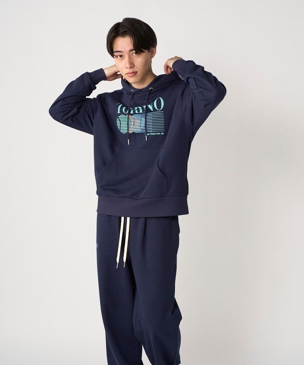 OP／FILA 【Kappa】ウェルネスクラブフーディー ネイビー