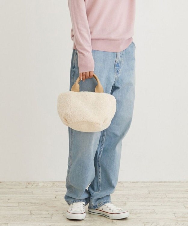 ROOTOTE 1270【ボアトート】SN.ベビールー.ミーサ-A 03：オフホワイト