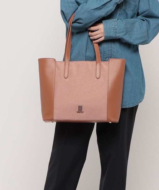 LANVIN en Bleu ラドリー トートバッグ ピンクブラウン