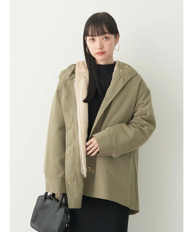 earth music&ecology ３ＷＡＹ　マウンテンパーカー Khaki