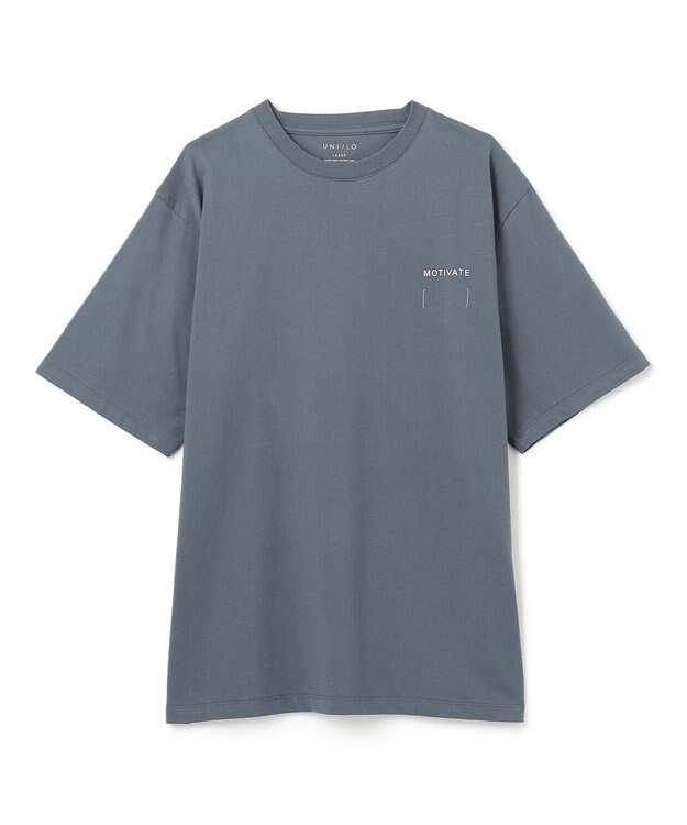 UNFILO MENS ベーシック ロゴT ダルブルー