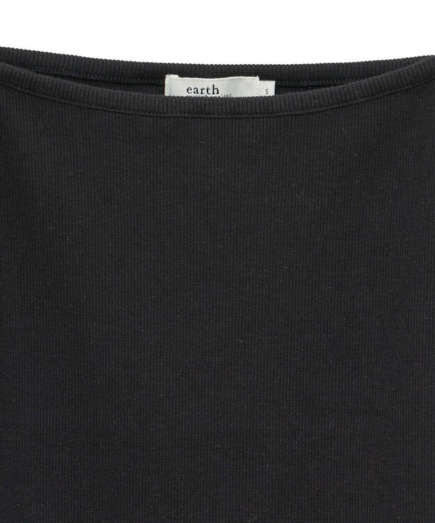 earth music&ecology パールストラップキャミソール Black