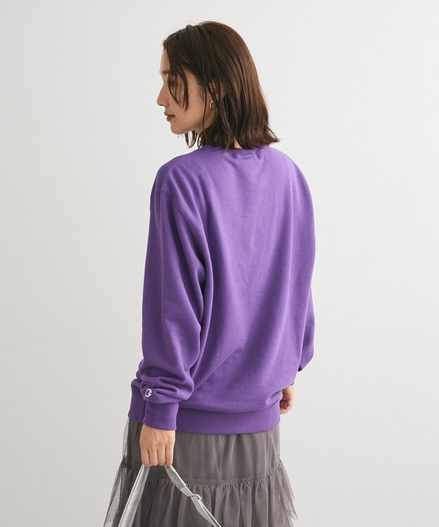 Green Parks ■Ｃｈａｍｐｉｏｎ　クルーネックスウェット Purple