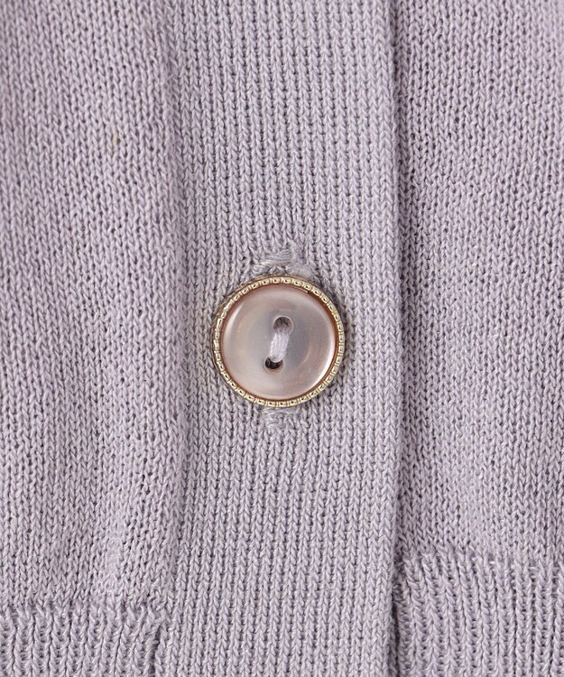 ANY SIS 【美人百花6月号掲載】2SET シアーカーディガン アンサンブル ラベンダー