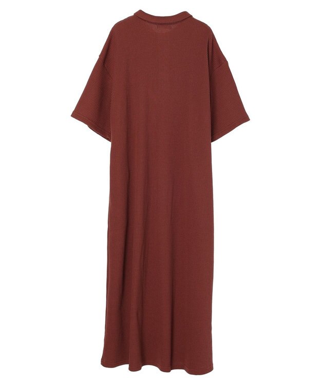 CRAFT STANDARD BOUTIQUE ワッフルワンピース Brick Red