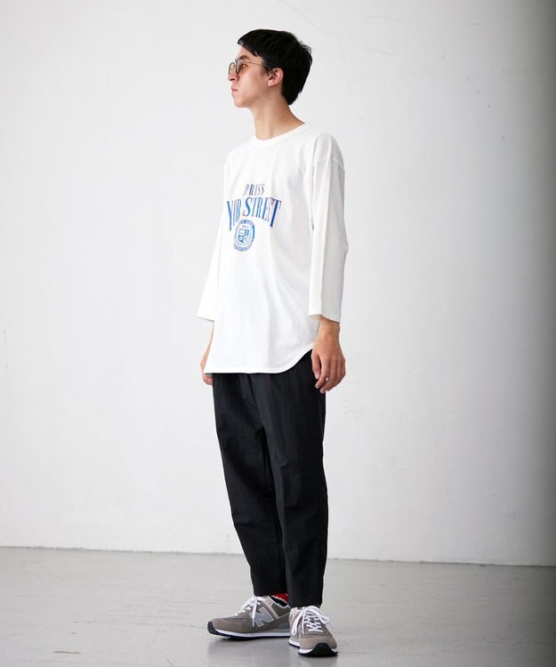 J.PRESS YORK STREET 【UNISEX】テーパードパンツ ブラック系