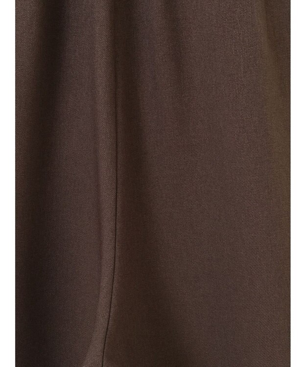 earth music&ecology ベルト付きワイドパンツ Brown