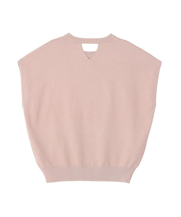 AMERICAN HOLIC 【WEB限定】接触冷感ラメフレンチスリーブニットプルオーバー Pink